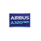 Patch Airbus A320 NEO blue/rectangle