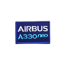 Patch Airbus A330 NEO blue/rectangle