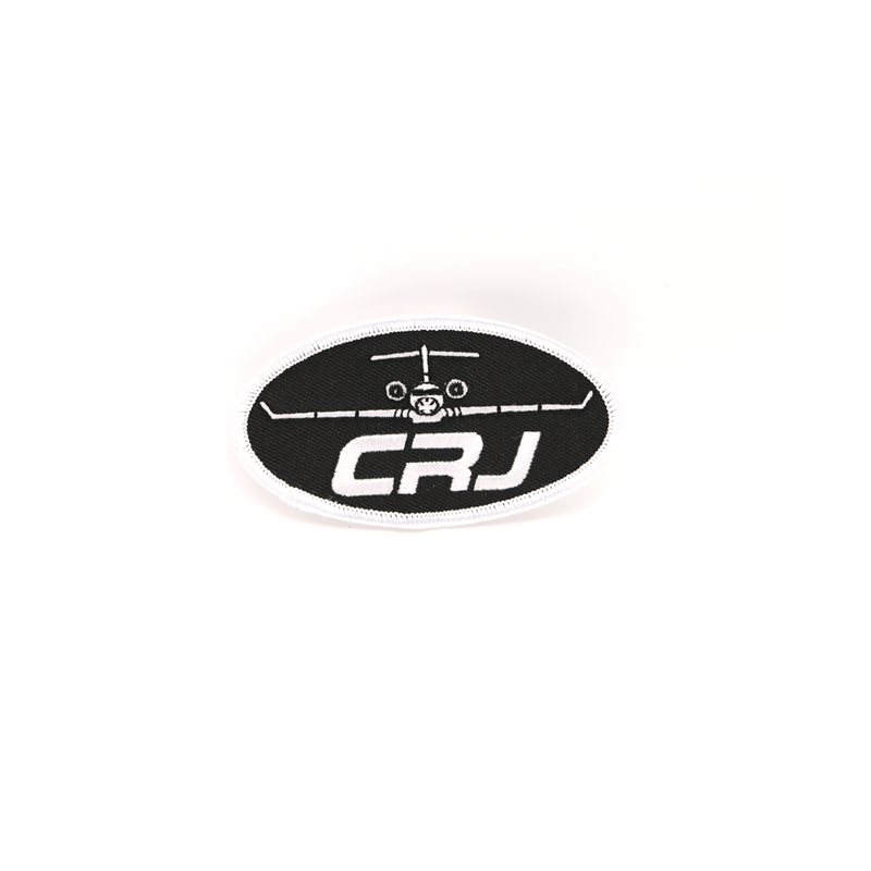 Patch Bombardier Canadair Regional Jet CRJ (oval)