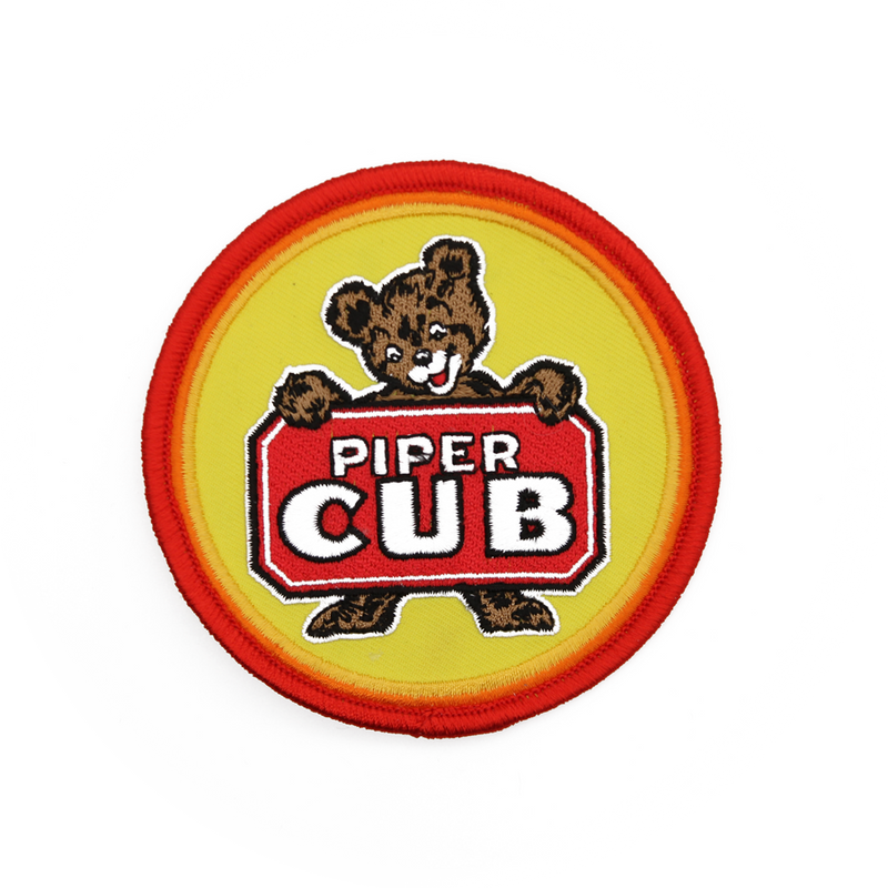 Patch Piper Cub Bear Logo J-3