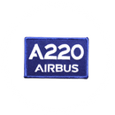 Patch Airbus A220 blue/rectangle