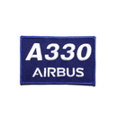 Patch Airbus A330 blue/rectangle