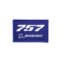 Patch Boeing 757 blue/rectangle