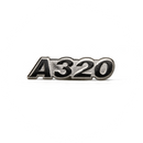 Pin Airbus A320 silver (XL)