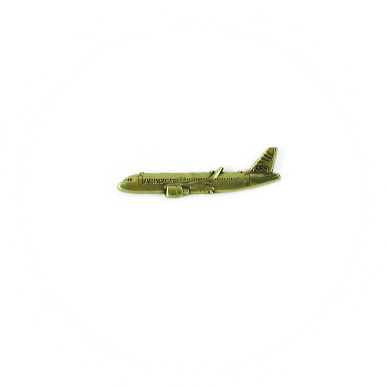 Pin Airbus A320 (sideview) - bronze