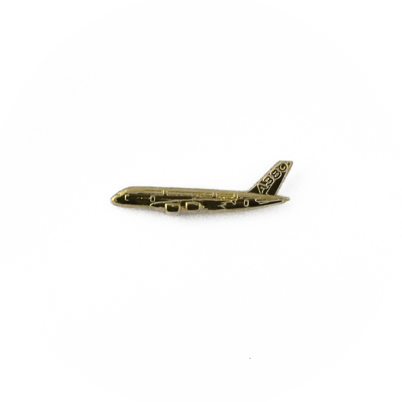 Pin Airbus A380 (sideview) - small
