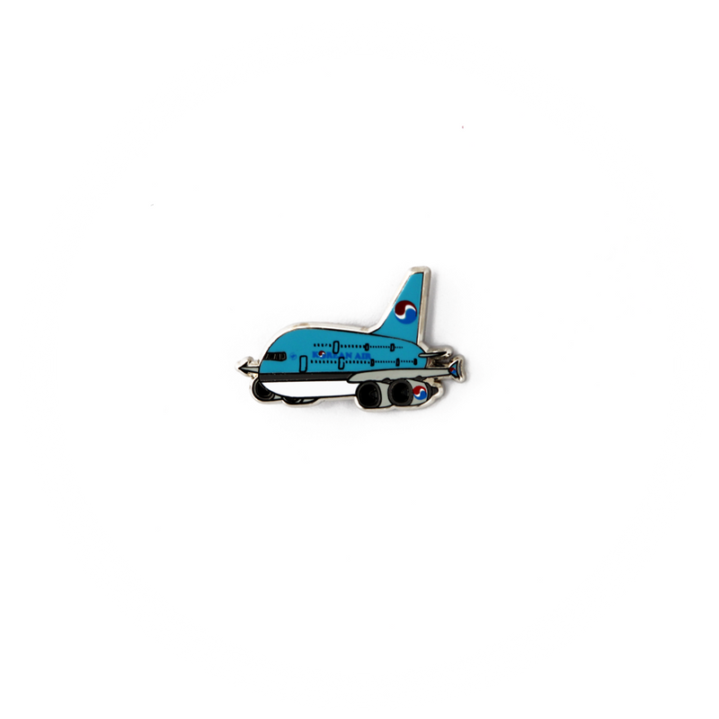 Pin Korean Air Airbus A380 "chubby plane"