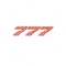 Sticker SWISS Boeing 777 Logo in SWISS colors