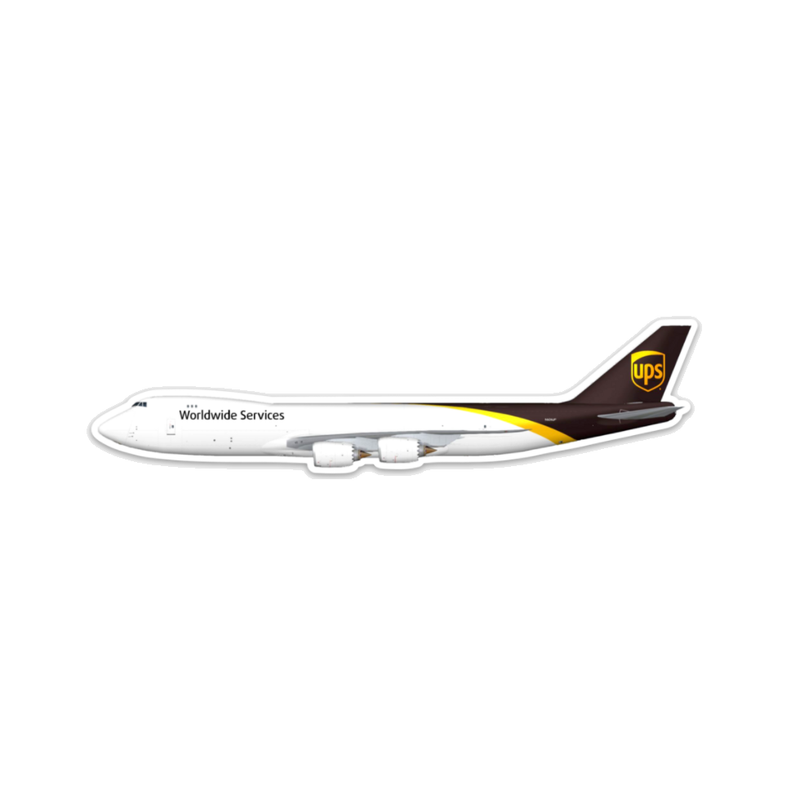 Sticker UPS AIRLINES Boeing 747-8F (airplane)