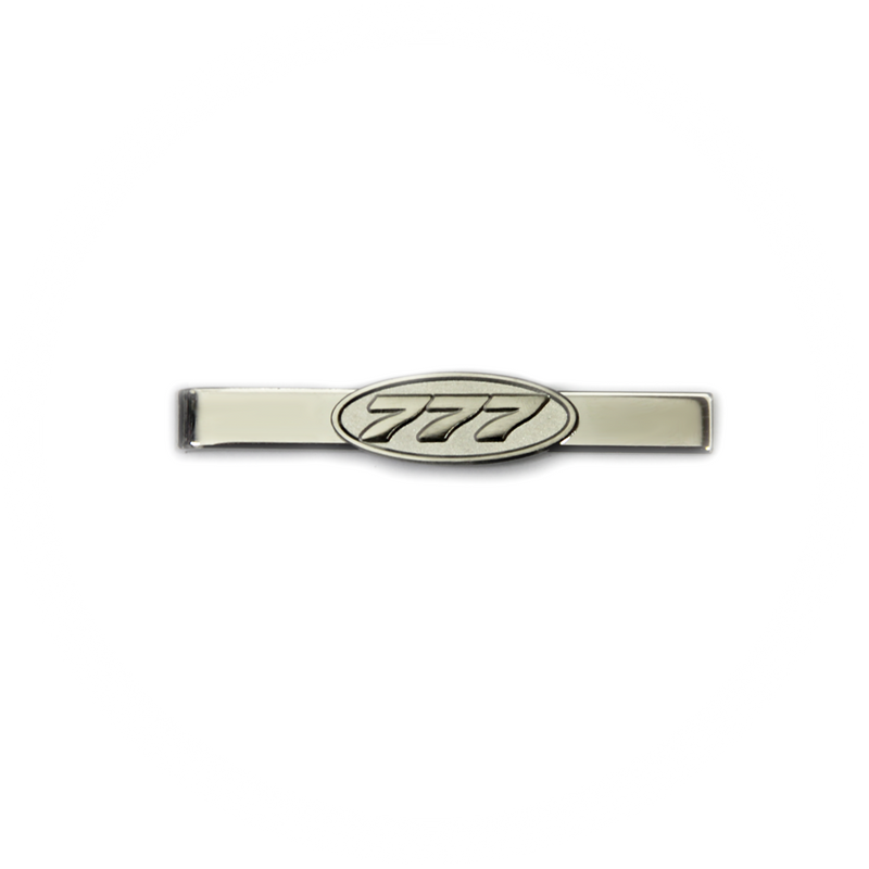 Tiebar / Tie-Clip / Tie-Clasp Boeing 777 Silver