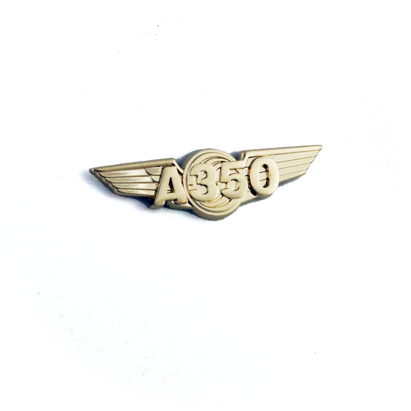 Wing Pin Airbus A350 Gold