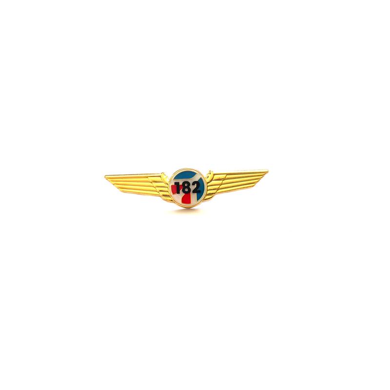 Wing Pin Cessna 182 Aircraft C182 (color logo)