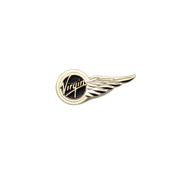 Wing Pin Virgin Atlantic Cabin Crew (black)