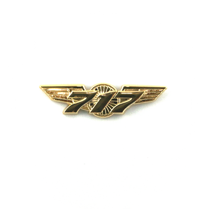 Wing Pin Boeing 717 Gold