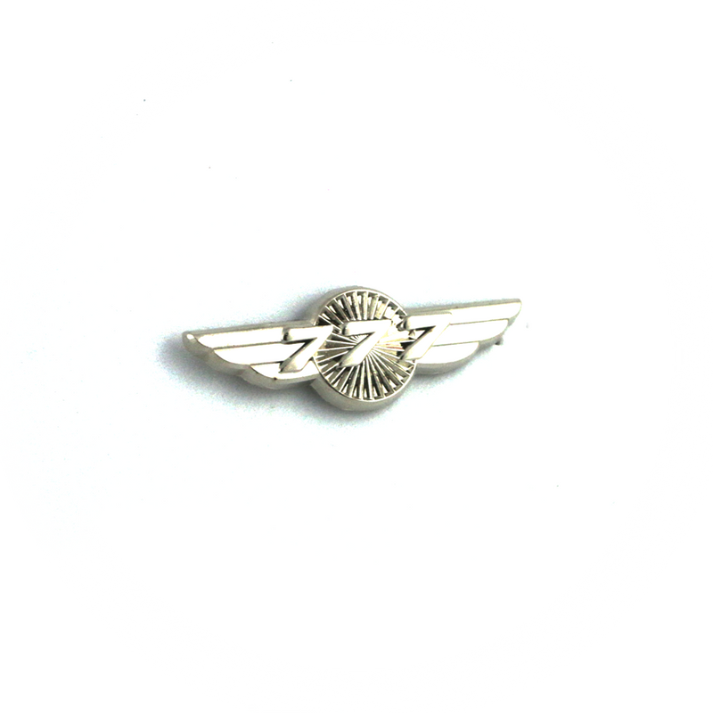 Wing Pin Boeing 777 silver