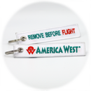 Keyring America West Airlines / Remove Before Flight